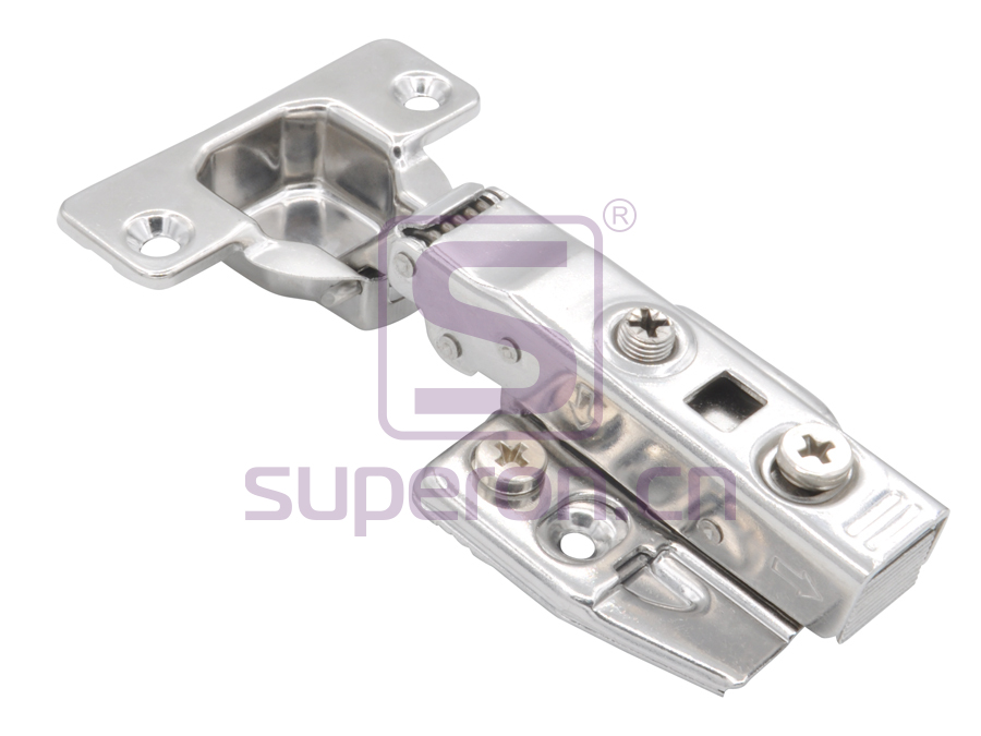 Петля с доводчиком, нерж, 3D