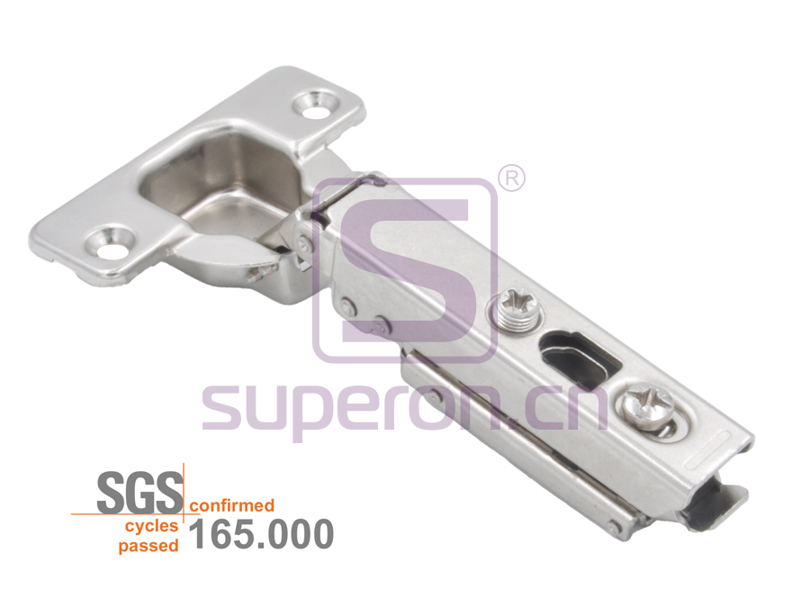 Петля с доводчиком, сталь клипса, 2D