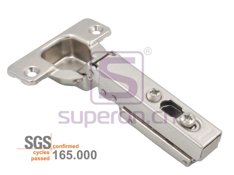 Петля с доводчиком, замак клипса, 2D