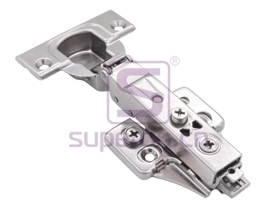 Soft-closing hinge, zinc clip, 3D