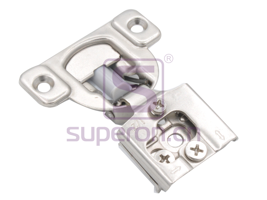 Short soft-closing hinge, 3D