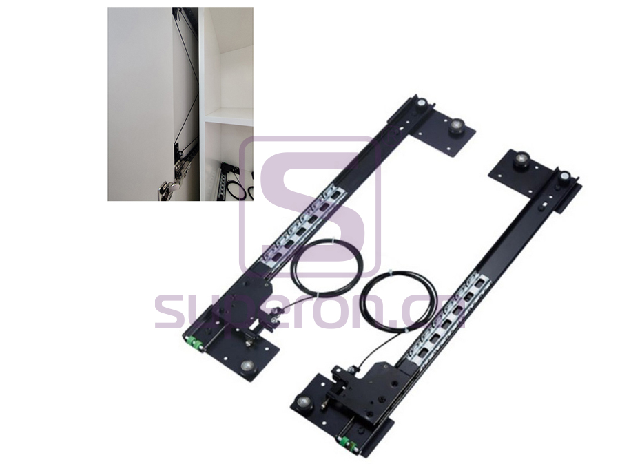 Hidden door mechanism