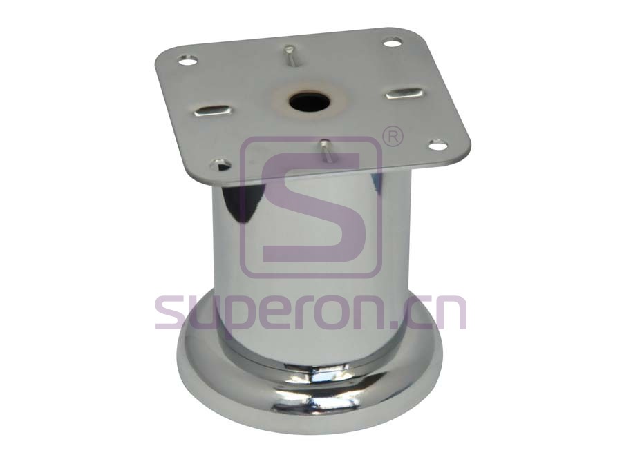 Steel foot, D50, adjustable