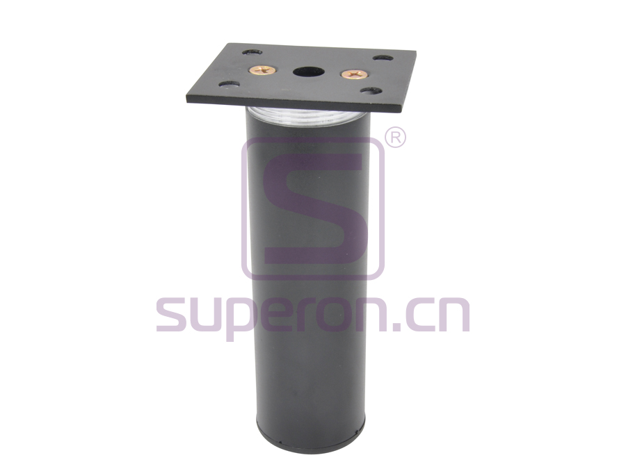Adjustable aluminium leg