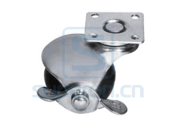 04-651 | Castor, w/ plate, with brake
