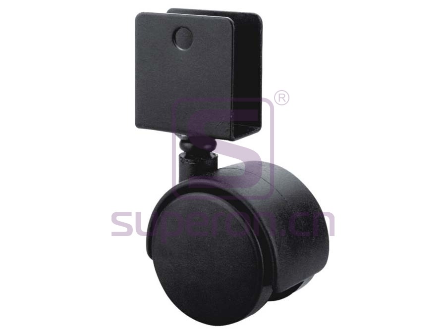 Castor, w/ U-canal, without brake