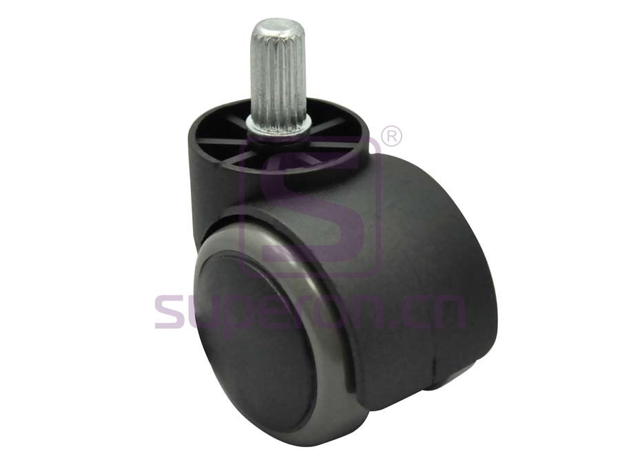 Castor PU, w/ pin, without brake