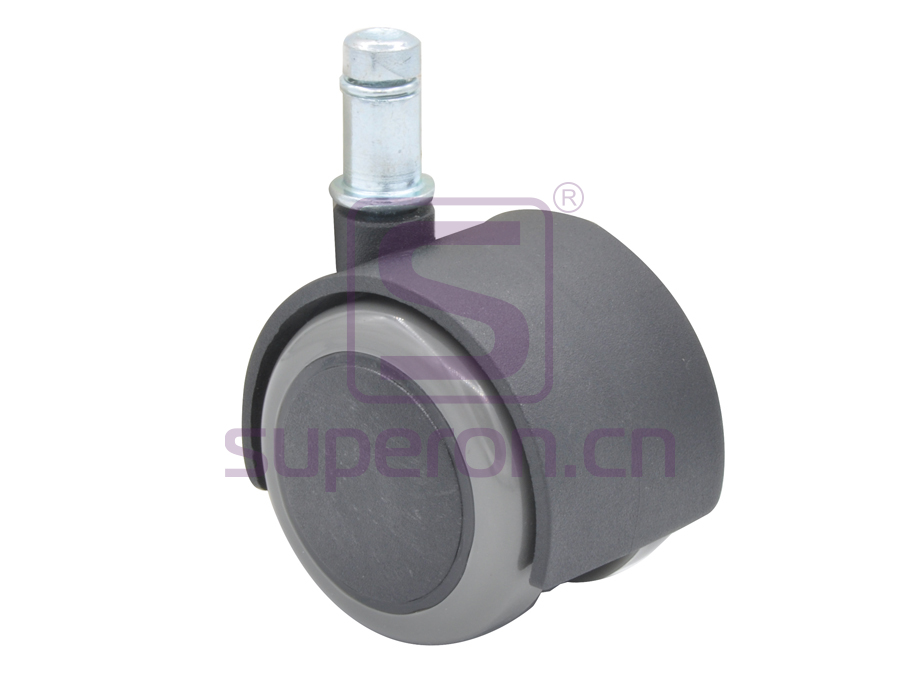 Castor PU, w/ pin, without brake