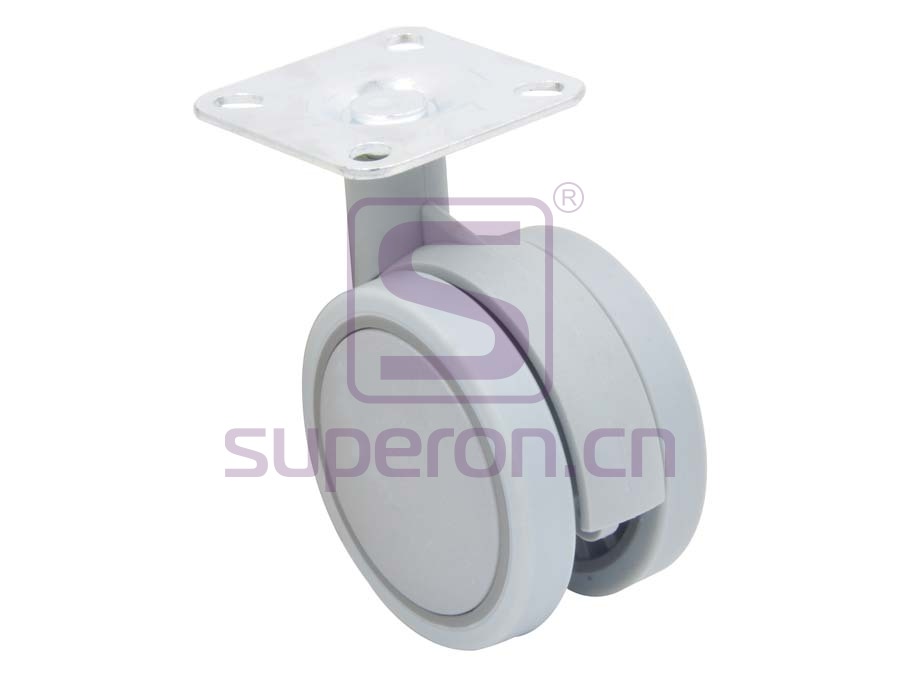 Plastic castor,without brake