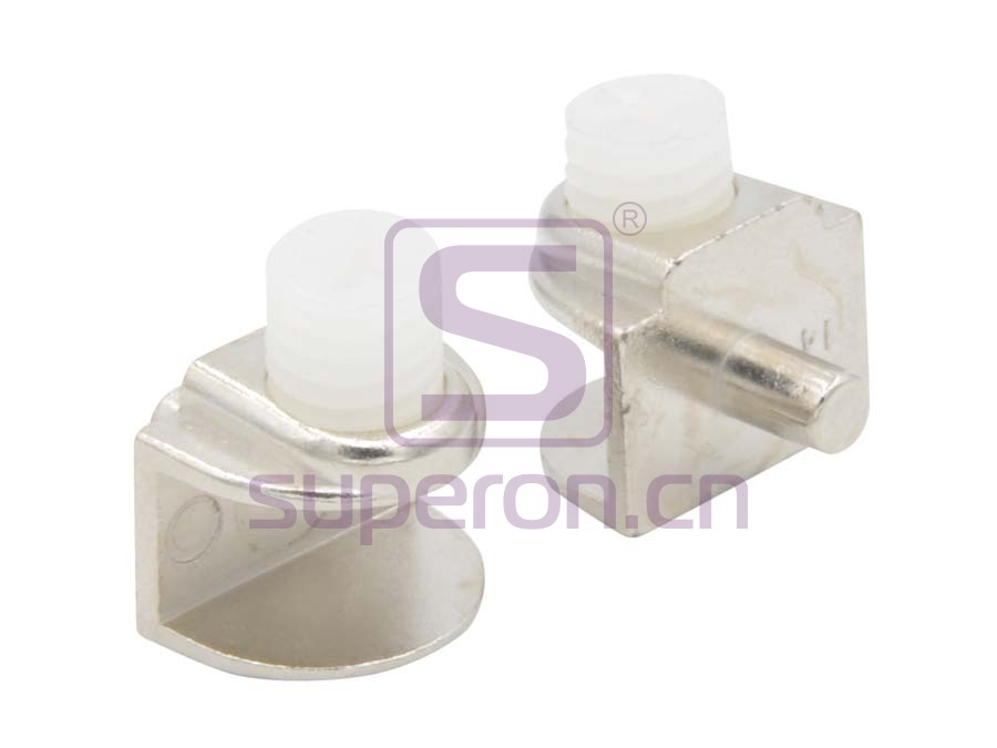 Soporte de estante con prendedor