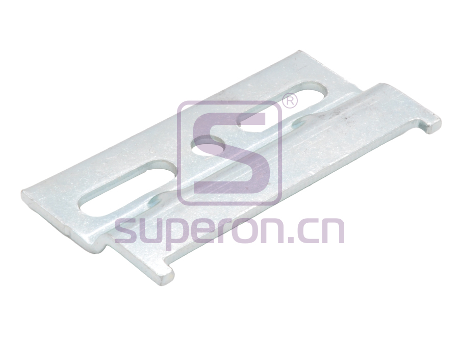 Steel plate for cabinet hanger