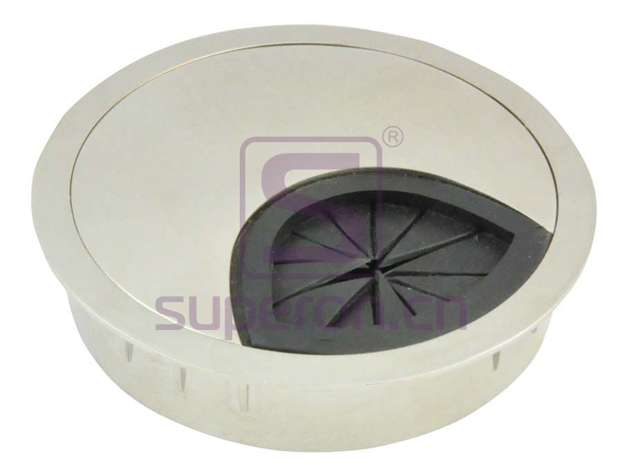 Kablo kanal, yuvarlak (zamak, lastikli)