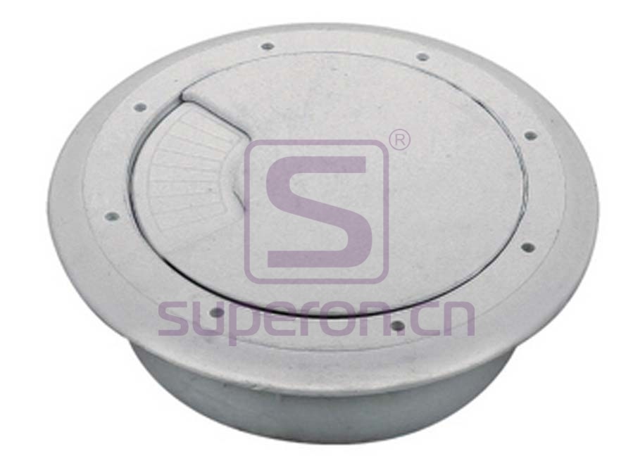 Cable channel (round),  plastic