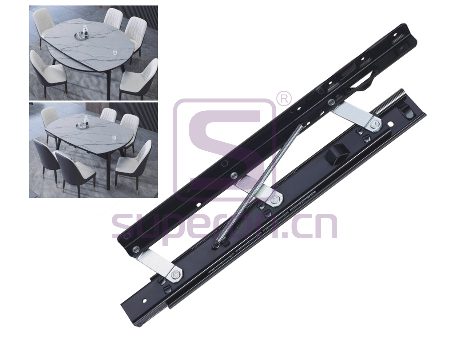 Single extension table mechanism,spring
