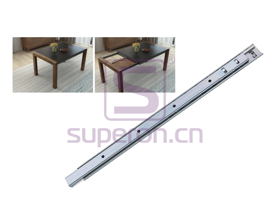 Extending table runners for no frame table