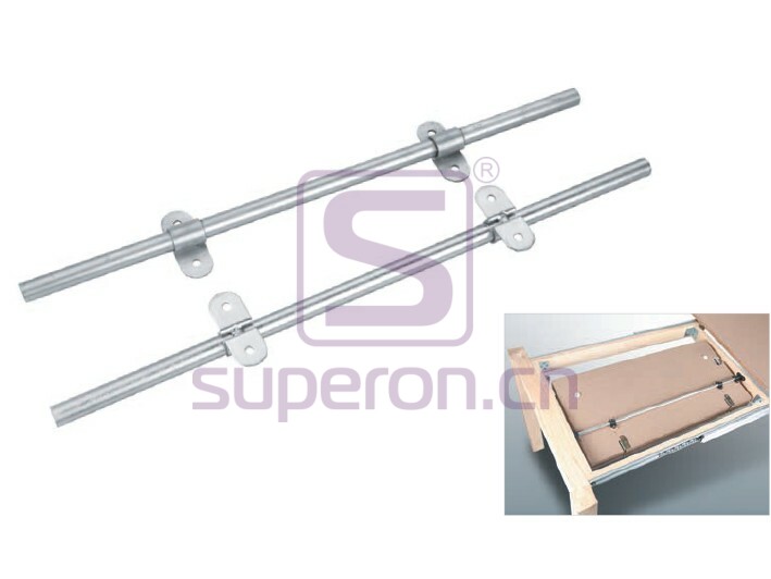 Supporting rod for butterfly table