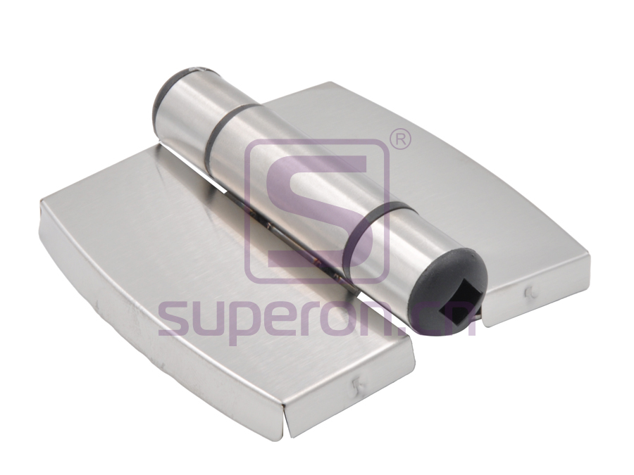 Door hinge for washroom with spring, SS