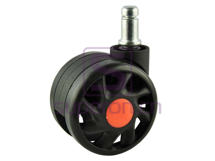Castor PU, w/ pin, without brake
